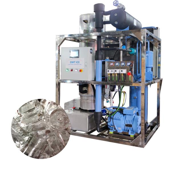 Buy cheap Catering Equipment 3T Ice Tube Machine Industrial Ice Maker for Other Compressor in Food Beverage Shops from wholesalers