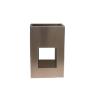 Buy cheap Home decor L shape metal flower pots geometry flower planter from wholesalers