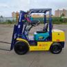 Buy cheap Komatsu 3Ton Used Diesel Forklifts 3m Lifting Height 2 Masts Stages Middle Cylinder from wholesalers