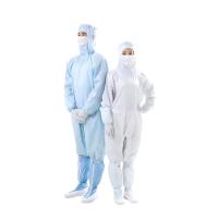 Buy cheap Waterproof Eco Friendly Anti Static Disposable Cleanroom Garments product