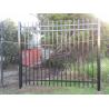 Buy cheap 6ft x 8ft Wrought Iron Garden Fence Ornamental Iron Fence Steel Fence from wholesalers