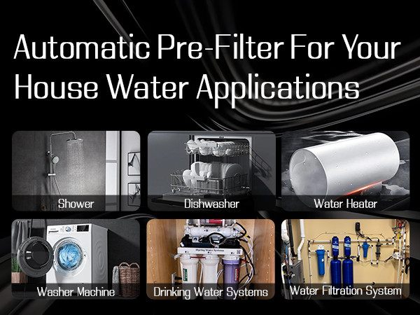 Fully Automatic Universal Water Sediment Filter Purifier For Whole House