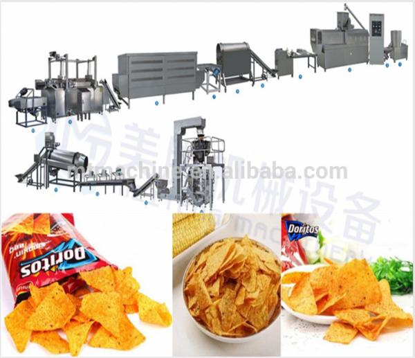 Buy cheap 150kg/H Corn Tortilla Chips Processing Line MT65 MT70 70C from wholesalers