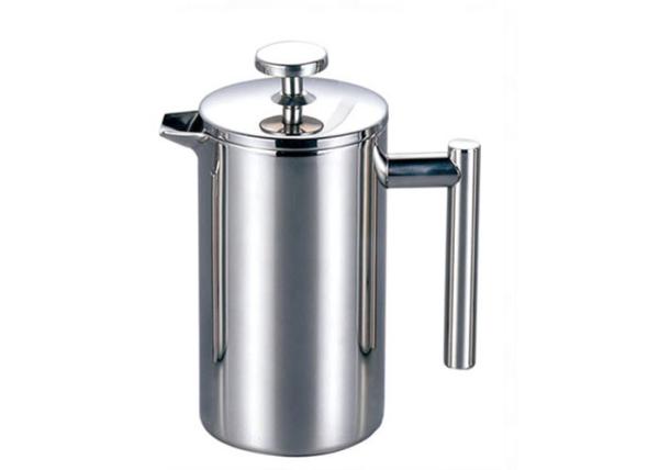 Eco Friendly Coffee & Tea French Press Pot Sets Stainless Steel Teapot 1000ml