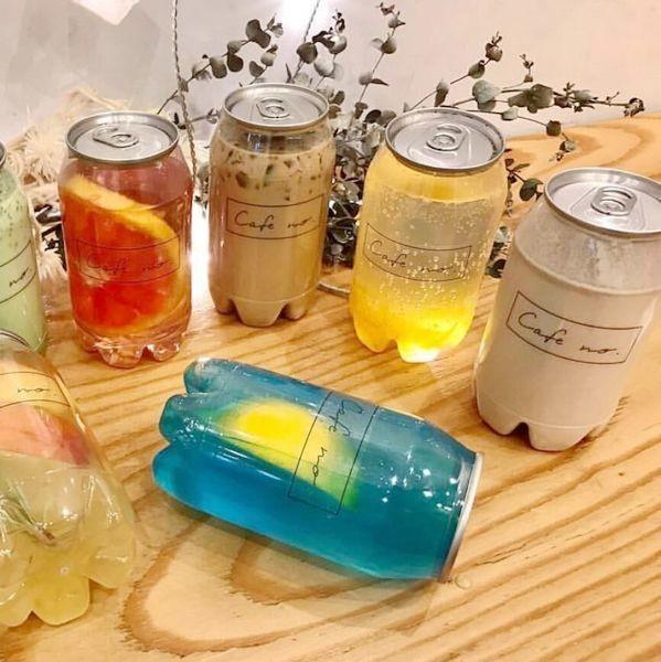 Buy cheap Bpa Free 330ml Pet Plastic Beverage Bottles Can For Boba Tea Wine Eco Friendly from wholesalers