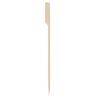 Buy cheap Food Grade Natural Wooden Bamboo Paddle Picks Skewers For Fruit 18cm from wholesalers