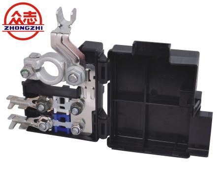 Buy cheap Black Industrial Automotive Fuse Box / Car Battery Fuse Block Two Ways from wholesalers