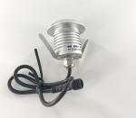 3W 6063 Aluminum Silver LED Underground Light 12v Landscape Lighting RGB