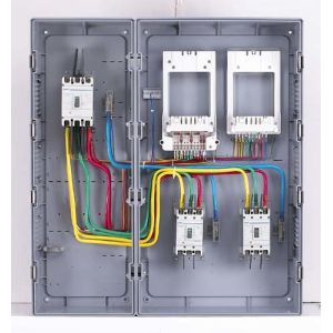 Buy cheap SMC FRP Electric Meter Box / OEM Outdoor 3 Phase Meter Box 700*1000*180mm from wholesalers