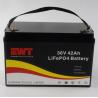 Buy cheap Black Portable 36V 42AH LifePo4 Battery Pack For Power Supply Chargeable and Long-Lasting from wholesalers