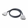 Buy cheap Automotive 25 Pin D Sub Cable PUR Black Shielded Male Straight Connector from wholesalers