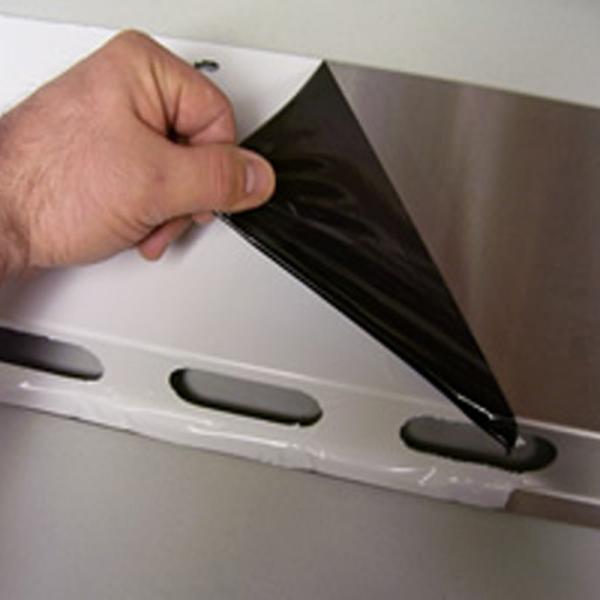 OEM Manufacturing Aluminum Protective Film Black& White Customized Aluminum