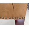 Buy cheap wooden frame fabric/PU dining chair DC-0002 from wholesalers