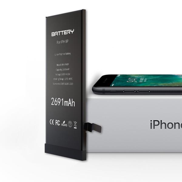Buy cheap 2691mAh Capacity Iphone Li Ion Battery 3.82~4.35V Eco - Friendly For Iphone 8 Plus from wholesalers