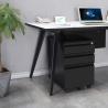Buy cheap 3 Drawer White Metal Under Desk Mobile Pedestal from wholesalers