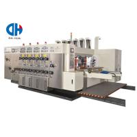 Buy cheap Water Base Ink Electric Carton Box Making Machine With Printer product