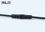 Waterproof Power Cable Connectors 4 Pin Male And Female Waterproof Connector