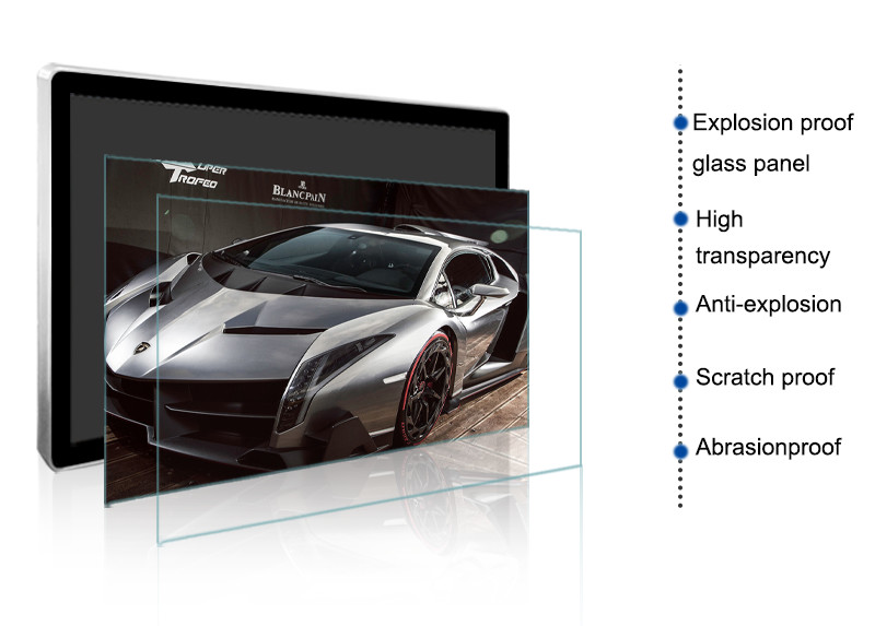 Indoor 27 Inch Standalone Wifi Digital Signage With USB Plug