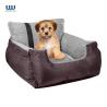 Buy cheap Customized Warm Soft Pet Car Seat Car Dog Bed With Storage Pocket from wholesalers