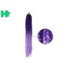 Buy cheap Braid Purple 24 Inch Synthetic Hair Pieces , False Hair Pieces Hair Extensions Type from wholesalers