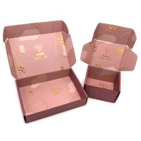Buy cheap Kraft Mailer Paper Corrugated Box Packaging Full Color For Dresses product