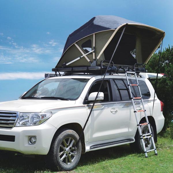 Buy cheap PU Coating 3000mm Camping Tent On Top Of Car Automatic Opening Easy Use from wholesalers