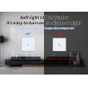 Buy cheap UBARO Dual Switch Wall Mounted Black Glasss Panel 1Gang 2Way 100-240Vac 50-60Hz Stair Switch For Round Box from wholesalers