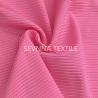 Buy cheap Sustainbale Rib Recycled Polyester Swimwear Fabric 210gsm Pink from wholesalers
