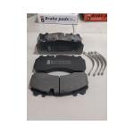 Heavy Duty Ceramic Brake Pad JH3501DA05-040 for Volvo Truck Spare Parts at