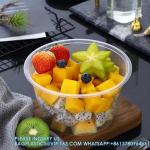 920ml Round Microwavable Plastic Disposable Soup Rice Bowls Restaurant Food