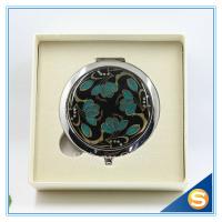 Buy cheap Shinny Gifts Lady Metal Makeup Mirror Exquisite And Durable Compact Mirror product
