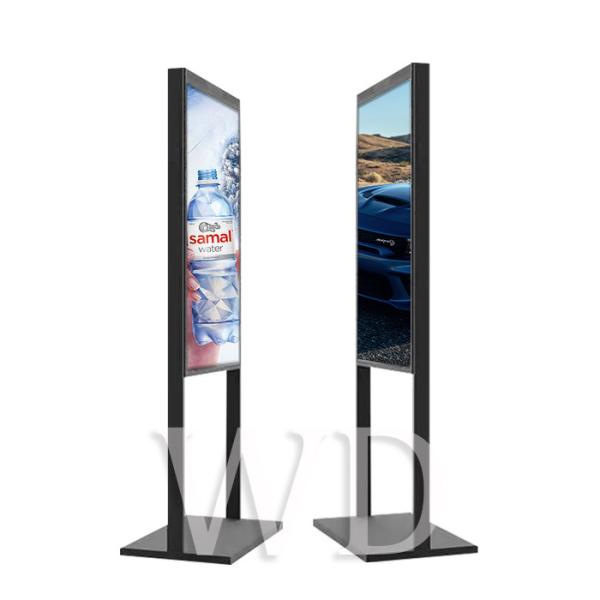Buy cheap Aluminum Structure 2160P 2500nits Indoor Digital Signage Floor Standing from wholesalers