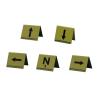 Buy cheap P071 Yellow plastic photo direction indicatoers(up,down,left,right,north) from wholesalers