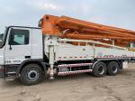 6x4 49m Boom Diesel Engine Used Cement Pump Truck