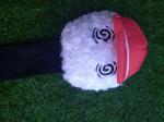 golf head cover , dog head cover , animal head cover , plush head cover , driver