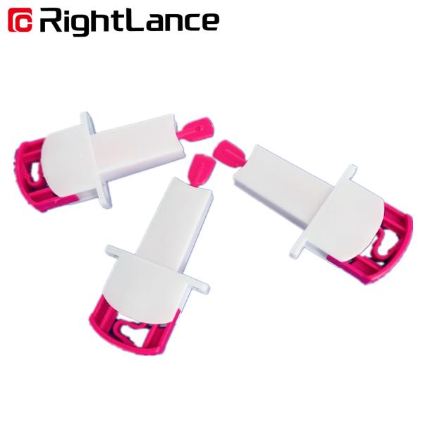Buy cheap 0.18cm 23G Safety Blood Lancet Trigger Activation Disposable Lancet Needle from wholesalers