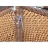 Buy cheap Brown All Weather Patio KD Resin Wicker Storage Box With Air Pump from wholesalers