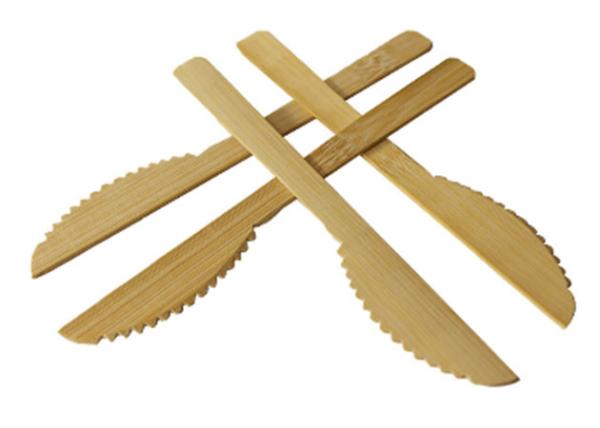 Buy cheap Compostable17cm Disposable Natural Bamboo Cutlery Sets from wholesalers