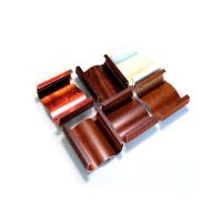 Buy cheap Customized Wood Finish Aluminium Profiles Heat Transfer Extruded Aluminum product