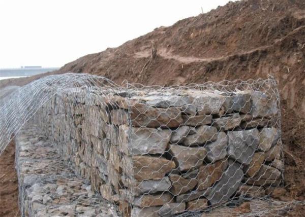 Buy cheap Durable PVC Coated Gabion Wire Mesh Heavy Duty Gauge 2-3.5mm For Farm from wholesalers