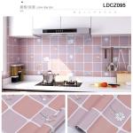 Vinyl Wallpapers Stone Wallpaper Waterproof PVC Backsplash Tile Decal for Home