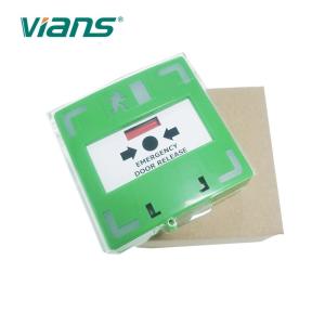 China Break Glass Fire Alarm Door Release Emergency Exit Button For Access Control on sale