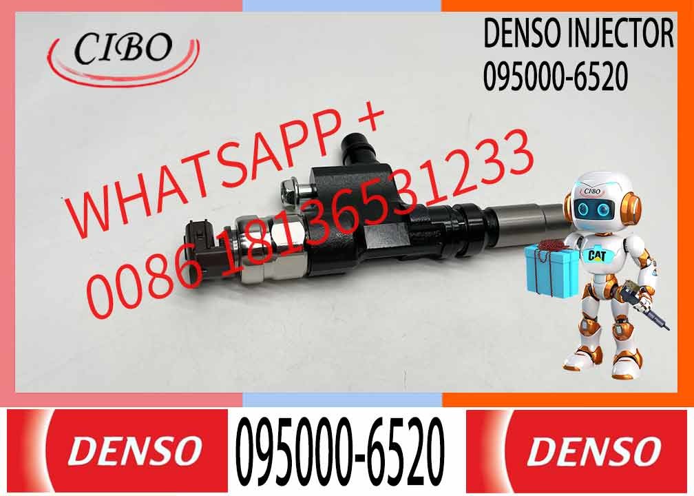 High Quality Diesel Fuel Injector 095000-6520 23670-E0090 For HINO / TOYOTA Dyna N04C