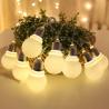 Buy cheap Battery LED string light Outdoor Warm White Fairy Lights Garland G50 Bulbs Garden Patio Wedding Christmas Decoration Lighting from wholesalers
