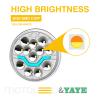 Buy cheap YYXTZ-V-TY LED Dual Color GN125 Motorcycle Headlight with 3030SMD Lamp Bead Chip from wholesalers
