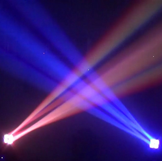 Rotating Lens Sharpy Moving Head Light 25W 9/16CH , DMX512 Control Mode