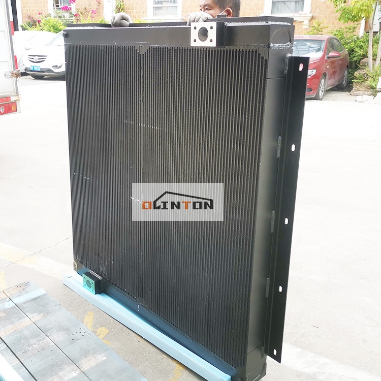 Excavator parts E6015B Oil Radiator for Construction works within OEM Support