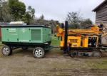 Buy cheap 400m Diesel Crawler Dth Hydraulic Water Well Drilling Rig With Compresor Drill Pipe from wholesalers