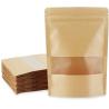 Buy cheap Beef Jerky Kraft Stand Up Pouches Packing Food Customized Zipper from wholesalers