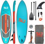 Portable 6 Inch 300 LBs Family Inflatable SUP For Youth